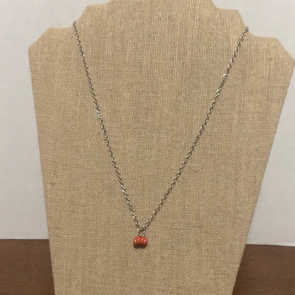 Pumpkin necklace